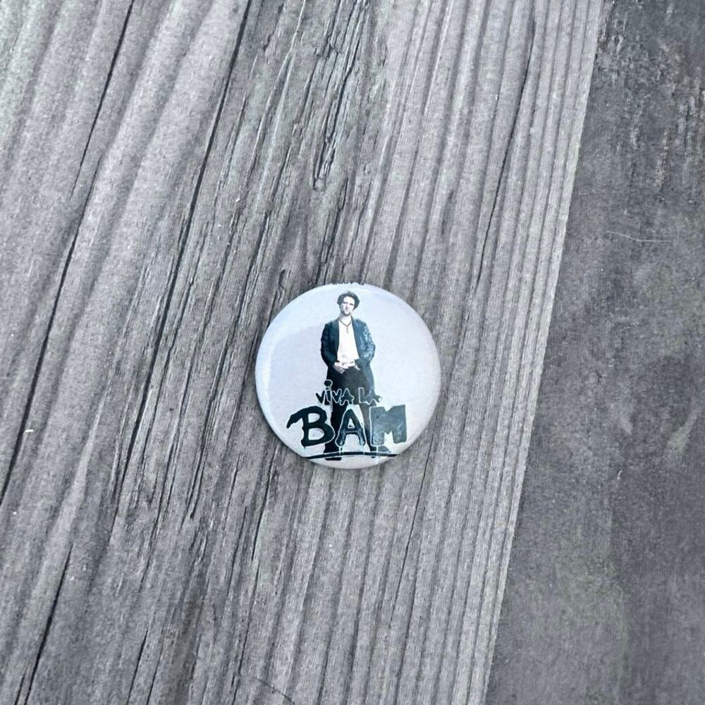 Viva la bam magera button pin